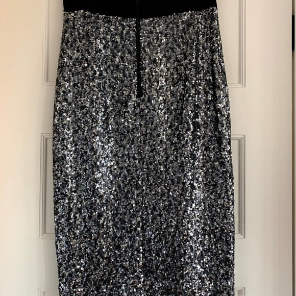Milly Sequin Pencil Skirt - Picture 5 of 6